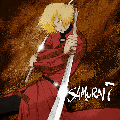 samurai7 7 キュウゾウお守り postpet コラボ 希少（SAMURAI 7