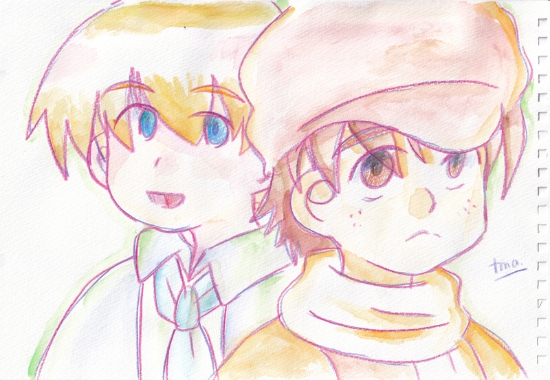 親友キャラふたり by t0-ma 25/12/21