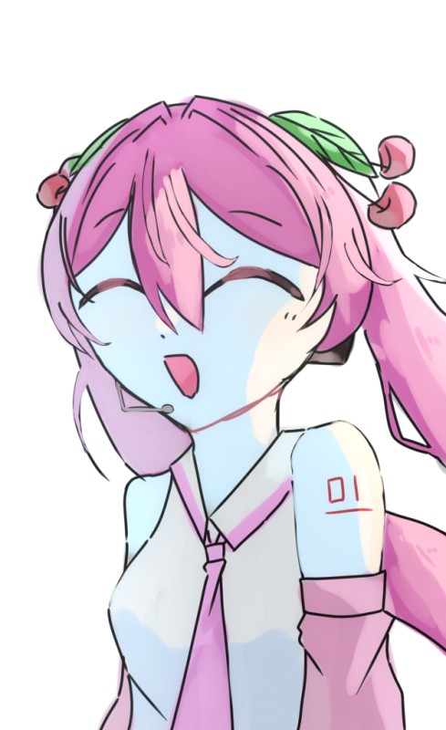 桜ミク by ゾウリムシ