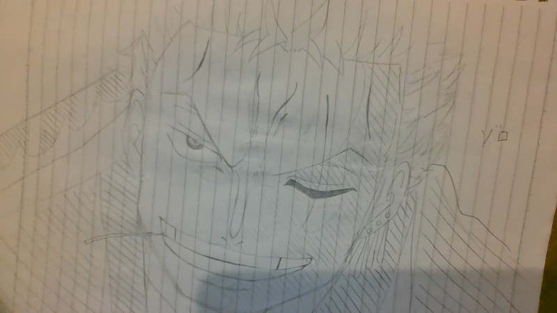 ゾロ模写 by 田中。 25/10/05