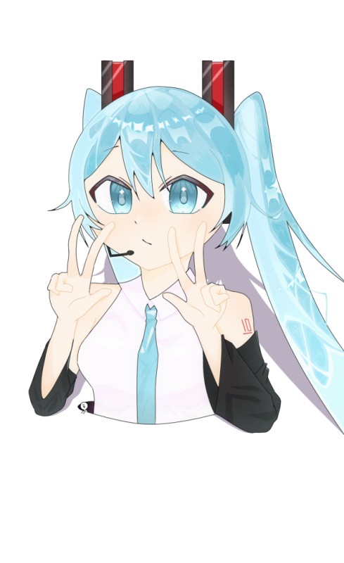 ワープしてきたミク by ゾウリムシ 25/10/12