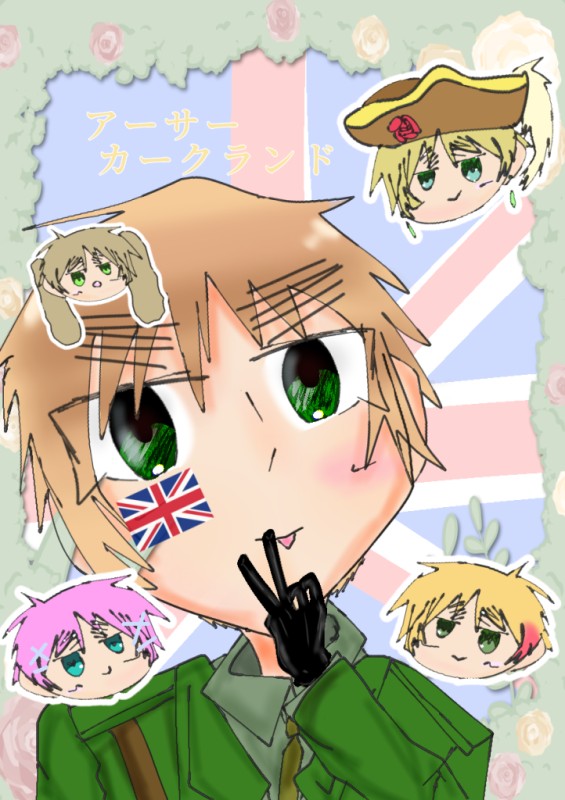 イギリスの誕生日の時に描いたものです by 猫宮れもん