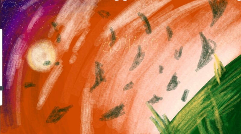 背景練習！ by 豆電球とうふ