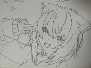 Re: 四葉のイラスト道　1 by 四葉🎣☔️🐬飼育員 26/02/23